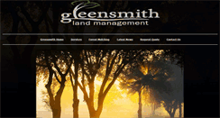 Desktop Screenshot of greensmithlandmanagement.com